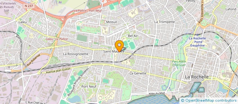 localisation de l'entreprise MADAME ADELINE JEHU  LAGORD