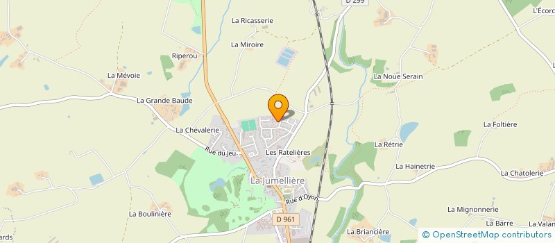 localisation de l'entreprise MADAME ADELINE JOUET  CHEMILLE-EN-ANJOU