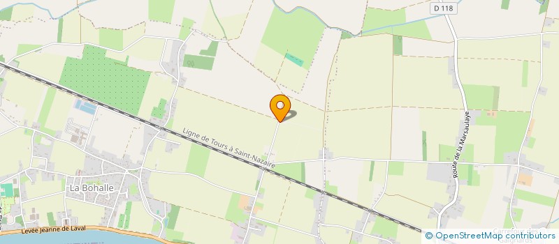 localisation de l'entreprise MADAME ADELINE JOUIN  LOIRE-AUTHION