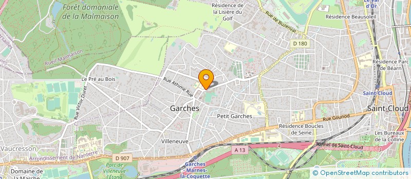 localisation de l'entreprise MADAME ADELINE KHOURY à GARCHES