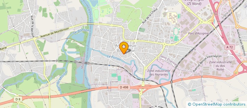 localisation de l'entreprise MADAME ADELINE KIRSCH  ANDREZIEUX-BOUTHEON