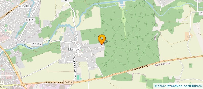 localisation de l'entreprise MADAME ADELINE KLOS  MAINCY