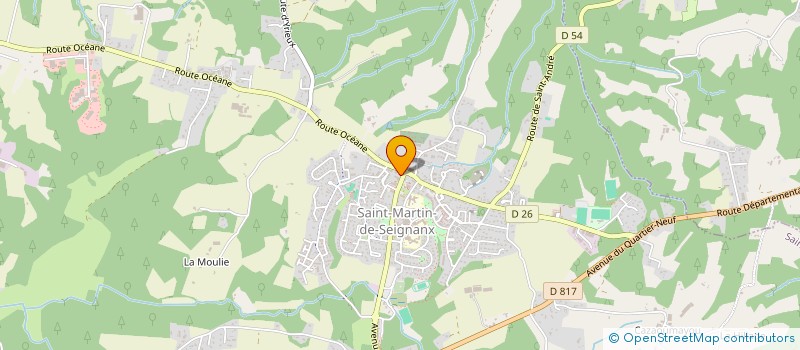 localisation de l'entreprise MADAME ADELINE KNUDSEN  SEIGNOSSE