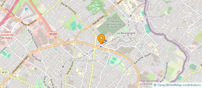 localisation de l'entreprise MADAME ADELINE LAETHEM  TOURCOING