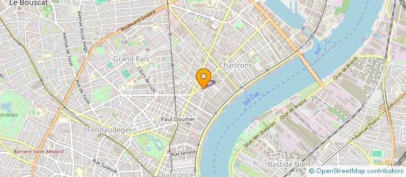 localisation de l'entreprise MADAME ADELINE LAMY  BORDEAUX