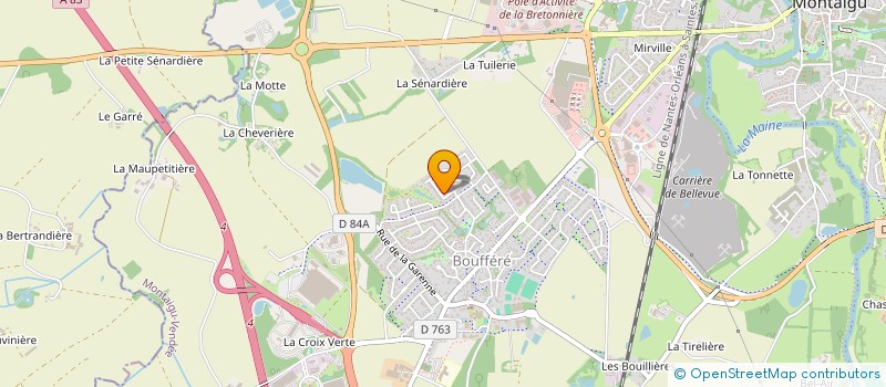 localisation de l'entreprise MADAME ADELINE LANDREAU à MONTAIGU-VENDEE