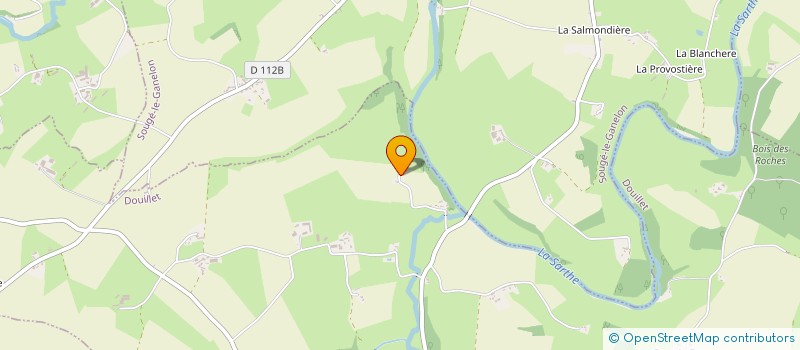 localisation de l'entreprise MADAME ADELINE LANGLAIS  DOUILLET