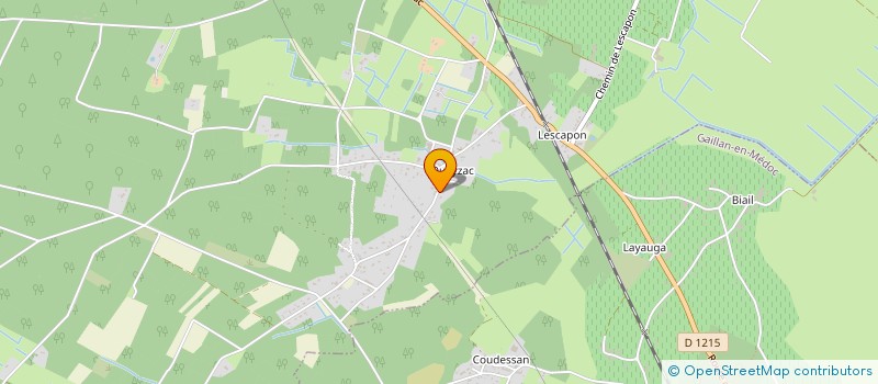 localisation de l'entreprise MADAME ADELINE LARDIN  QUEYRAC