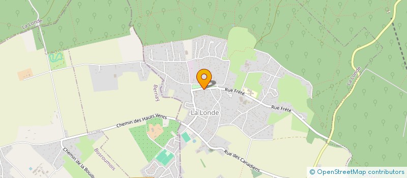 localisation de l'entreprise MADAME ADELINE LAWDAY  LA LONDE