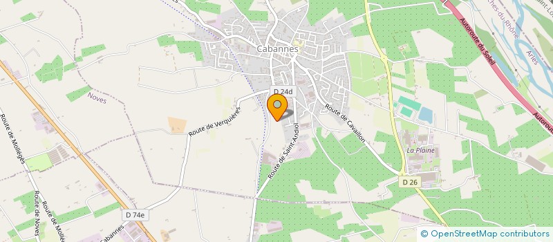 localisation de l'entreprise MADAME ADELINE LEBIGUE à CABANNES