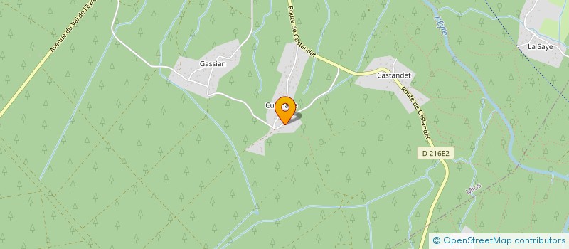 localisation de l'entreprise MADAME ADELINE LEBOSSE  MIOS