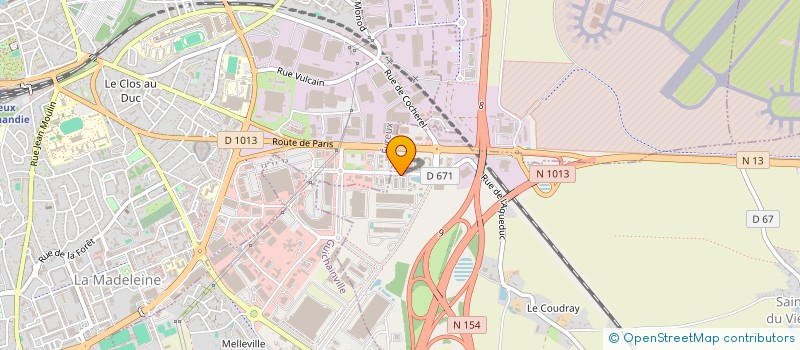 localisation de l'entreprise MADAME ADELINE LECHANTRE à LE VIEIL-EVREUX
