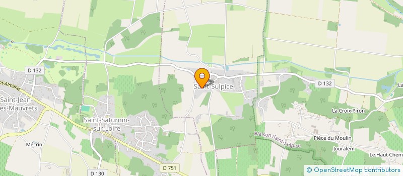 localisation de l'entreprise MADAME ADELINE LEGAGNEUX  BLAISON-SAINT-SULPICE