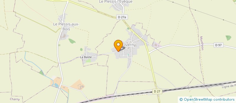 localisation de l'entreprise MADAME ADELINE LEGENDRE  IVERNY