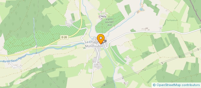 localisation de l'entreprise MADAME ADELINE LEVILLAIN  VALLEES EN CHAMPAGNE