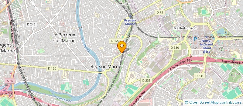 localisation de l'entreprise MADAME ADELINE LOIAL  BRY-SUR-MARNE