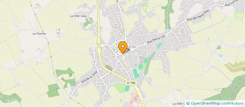 localisation de l'entreprise MADAME ADELINE LONCLE  TREGOMEUR