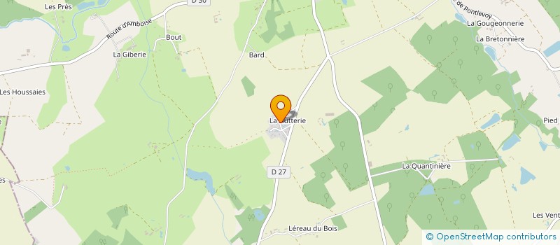 localisation de l'entreprise MADAME ADELINE LORTHIOS  VALLIERES-LES-GRANDES