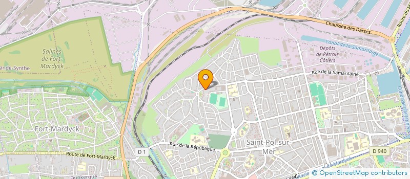 localisation de l'entreprise MADAME ADELINE MAERTENS à DUNKERQUE