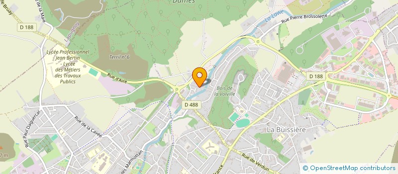 localisation de l'entreprise MADAME ADELINE MAILLOT à BRUAY-LA-BUISSIERE