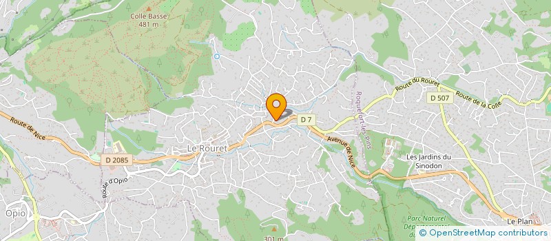 localisation de l'entreprise MADAME ADELINE MAIRE  LE ROURET