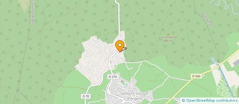 localisation de l'entreprise MADAME ADELINE MALLET  LA GARDE