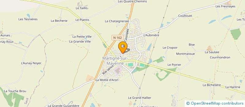 localisation de l'entreprise MADAME ADELINE MARCADET  ALEXAIN