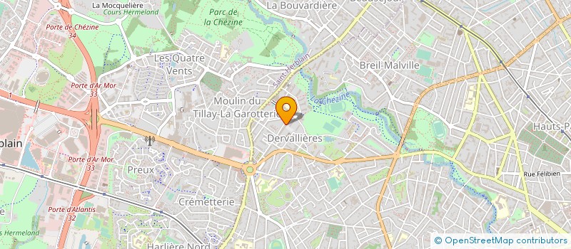 localisation de l'entreprise MADAME ADELINE MARCHESSEAU à NANTES