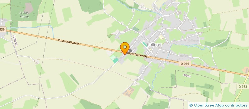 localisation de l'entreprise MADAME ADELINE MARECHAL  COLLERET