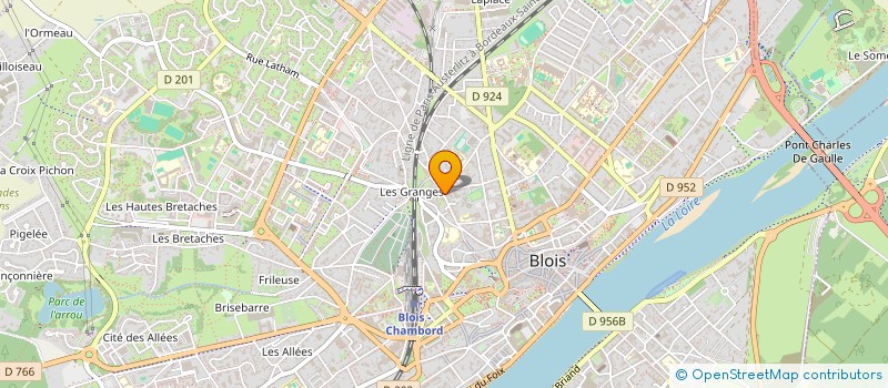 localisation de l'entreprise MADAME ADELINE MARGOIL  BLOIS