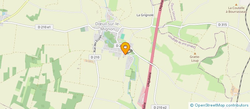 localisation de l'entreprise MADAME ADELINE MARTIN  DUIL-SUR-LE-MIGNON