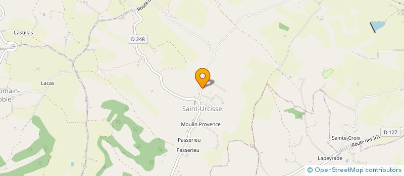 localisation de l'entreprise MADAME ADELINE MAUX  PUYMIROL