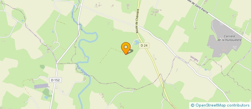 localisation de l'entreprise MADAME ADELINE MENARD  SAINT-GEORGES-LE-FLECHARD