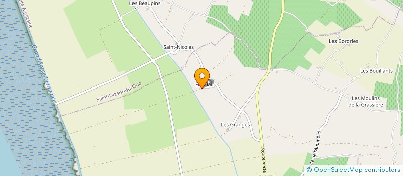 localisation de l'entreprise MADAME ADELINE MENEAU à SAINT-THOMAS-DE-CONAC