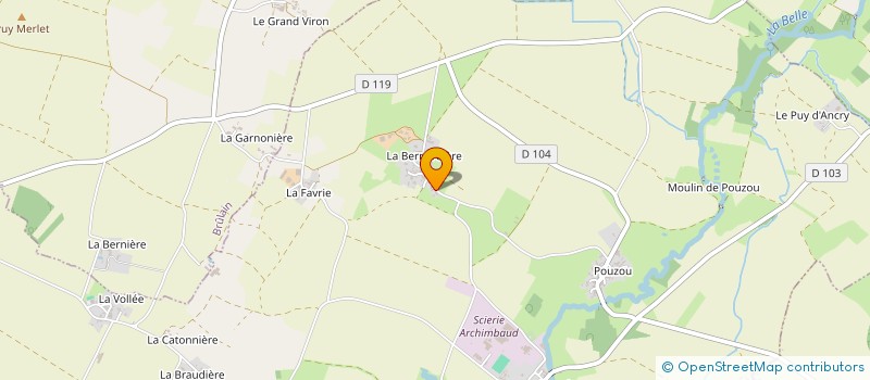 localisation de l'entreprise MADAME ADELINE MIET  SECONDIGNE-SUR-BELLE