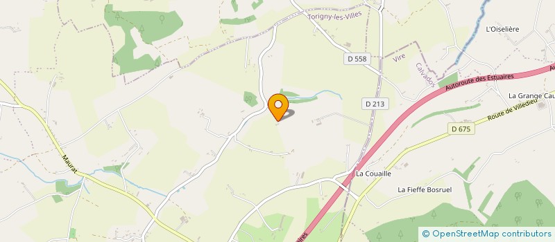 localisation de l'entreprise MADAME ADELINE MILOT  TORIGNY-LES-VILLES