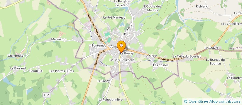 localisation de l'entreprise MADAME ADELINE MITATY à AIGURANDE