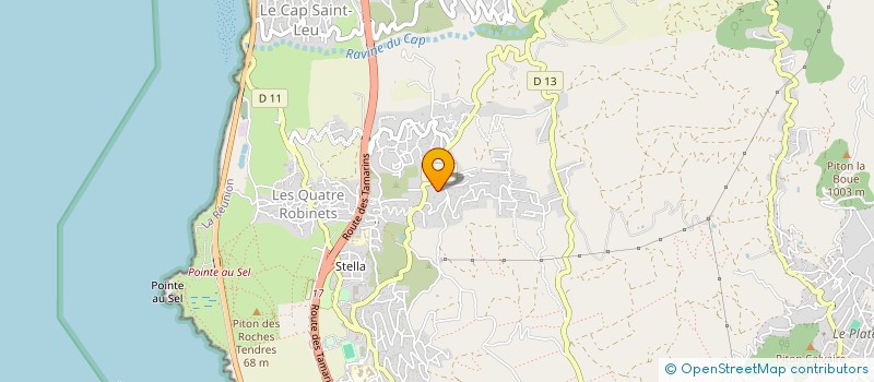 localisation de l'entreprise MADAME ADELINE MONFRAY à SAINT-LEU