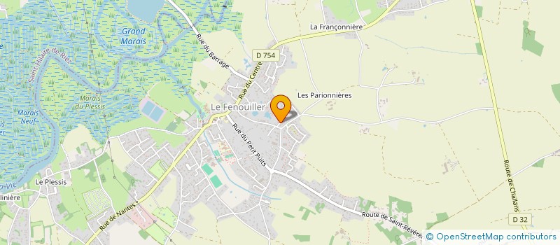 localisation de l'entreprise MADAME ADELINE MORNET à LE FENOUILLER
