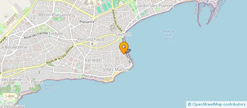 localisation de l'entreprise MADAME ADELINE MOULAY à SAINT-NAZAIRE