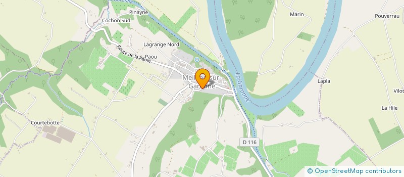 localisation de l'entreprise MADAME ADELINE MOUNIER  MEILHAN-SUR-GARONNE