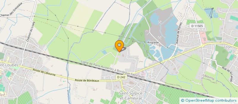 localisation de l'entreprise MADAME ADELINE MUNOZ  SAINT-SULPICE-ET-CAMEYRAC