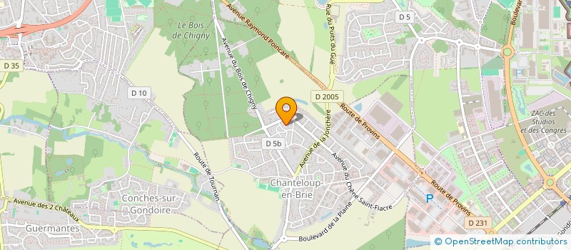 localisation de l'entreprise MADAME ADELINE NEVEU  GRAULHET