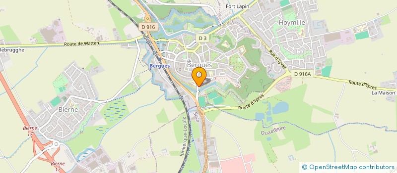 localisation de l'entreprise MADAME ADELINE OLIVARES à BERGUES