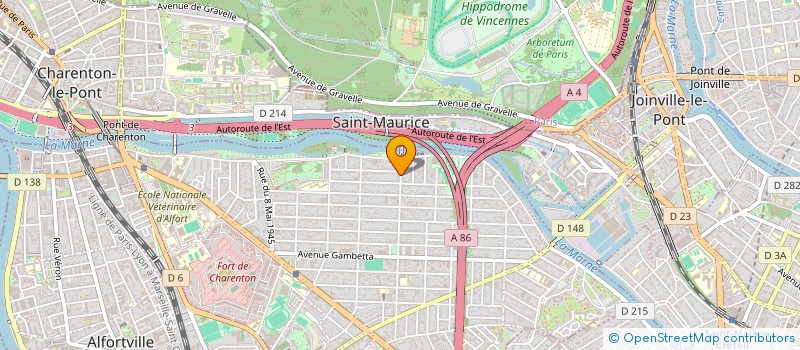 localisation de l'entreprise MADAME ADELINE OLIVIER à MAISONS-ALFORT