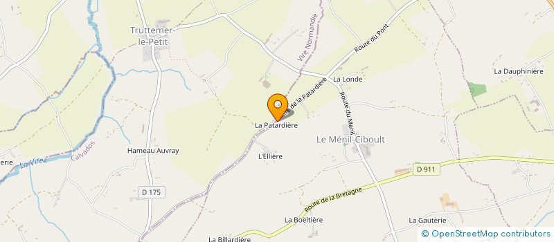 localisation de l'entreprise MADAME ADELINE ONFRAY à LE MENIL-CIBOULT