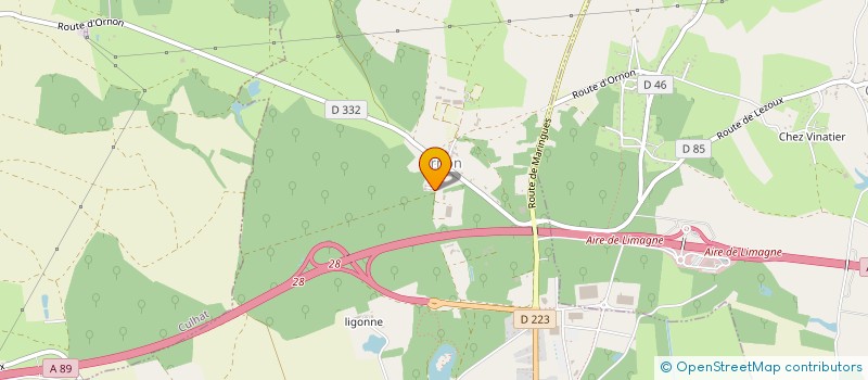 localisation de l'entreprise MADAME ADELINE PALLARO  LEZOUX