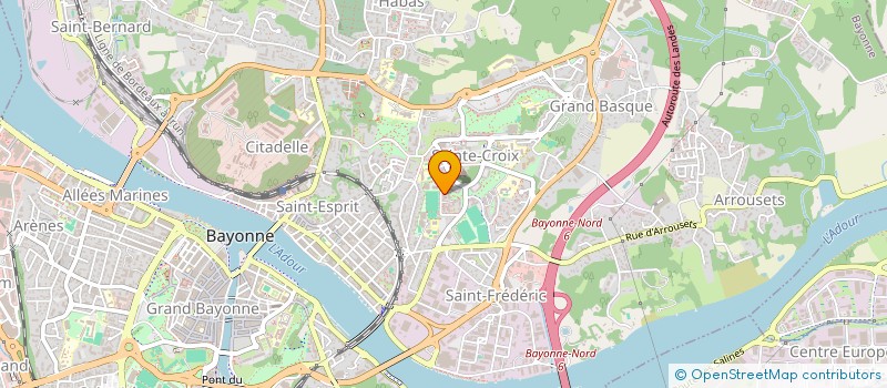 localisation de l'entreprise MADAME ADELINE PASQUIER à BAYONNE