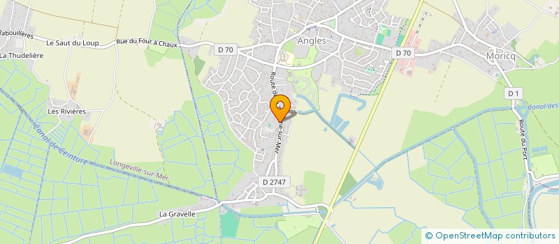 localisation de l'entreprise MADAME ADELINE PAULEAT  ANGLES