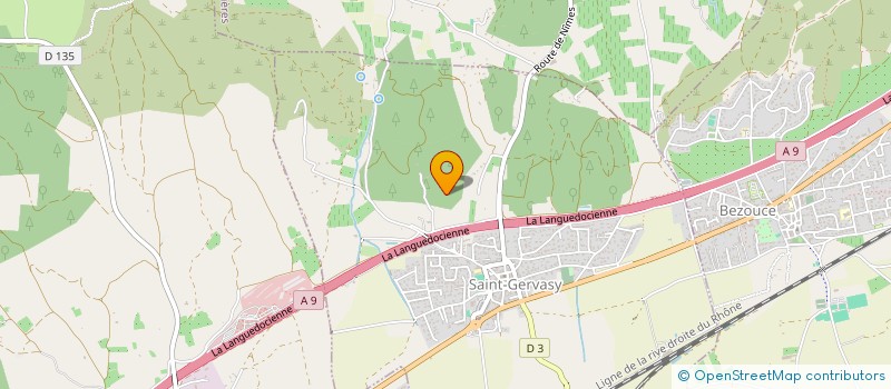 localisation de l'entreprise MADAME ADELINE PEINEAU  SAINT-GERVASY